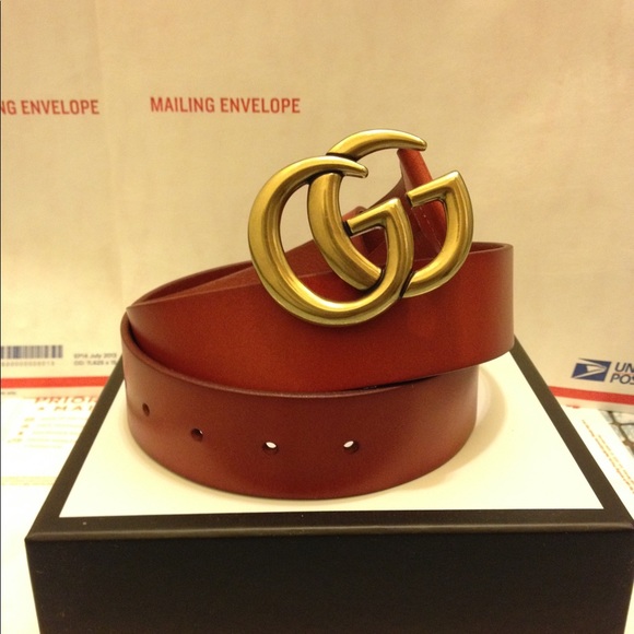 gucci cuir leather belt